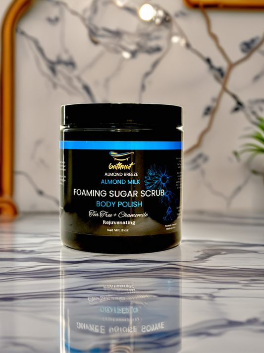 Almond Milk Foaming Sugar Scrub Body Polish