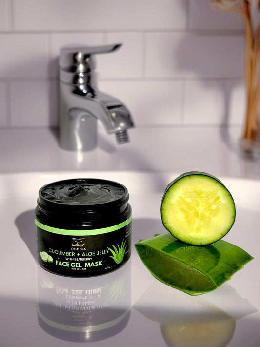 Dead Sea Cucumber & Aloe Vera Face Jelly Mask