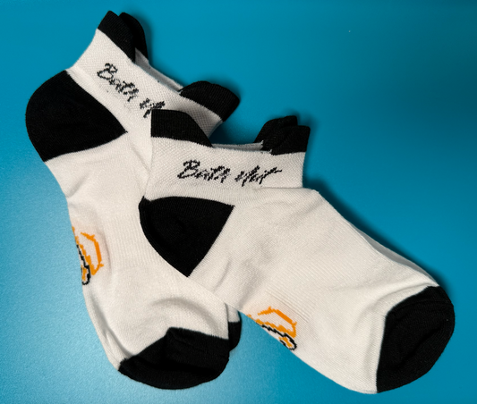 Bath Nut Foot Socks